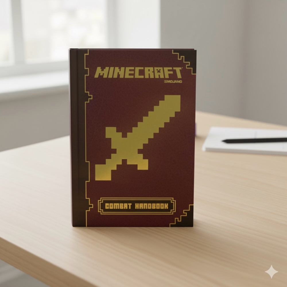 Minecraft Combat Handbook - Red and Gold